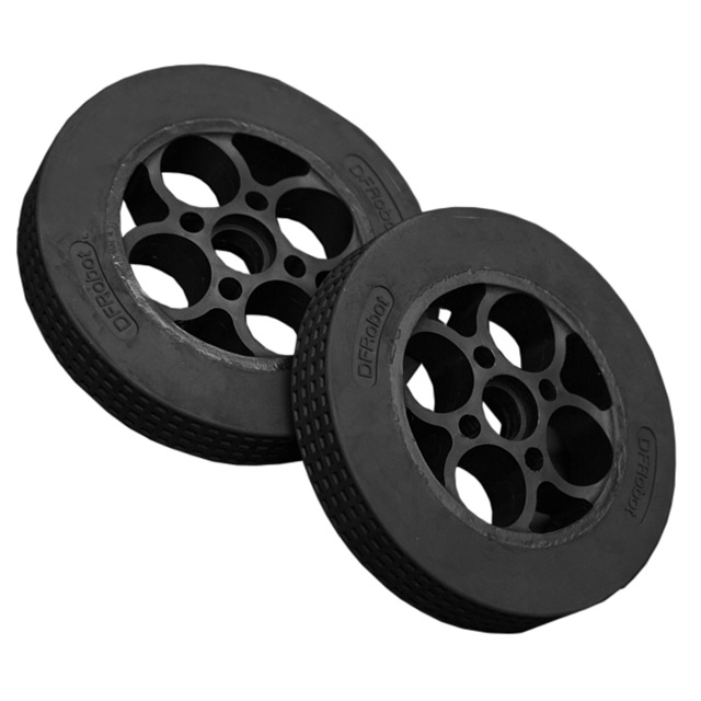 【FIT0252】RUBBER WHEEL 136X24MM