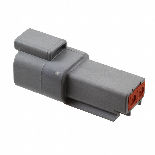 【DT04-2P】CONN RCPT HSG 2POS