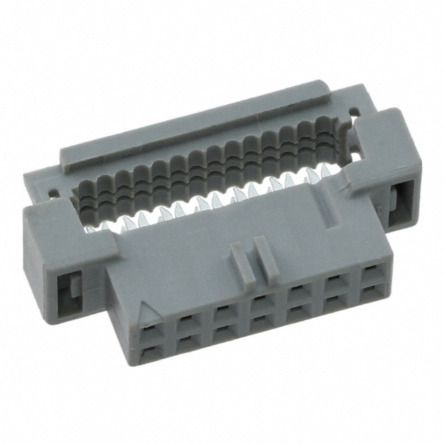 【158214-0120】CONN SOCKET 14POS IDC 28AWG GOLD