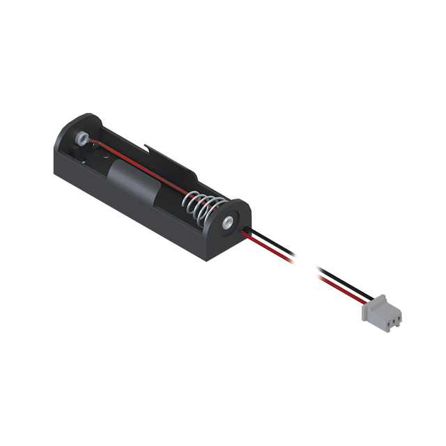 【2467CN】BATTERY HOLDER AAA WIRE LEADS