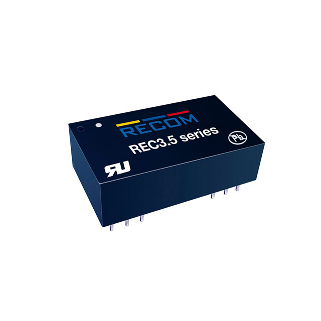 【REC3.5-1212SRW/R10/A/X1】DC DC CONVERTER 12V 3.5W