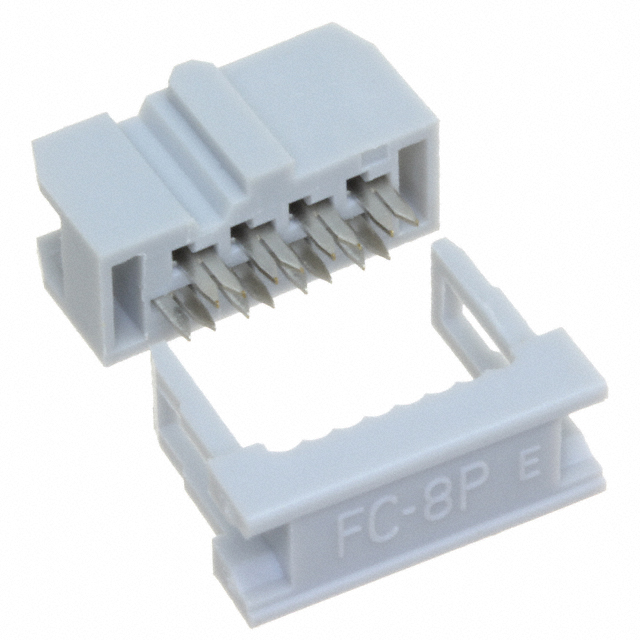 【AWP 08-7240-T】CONN SOCKET 8POS IDC GOLD