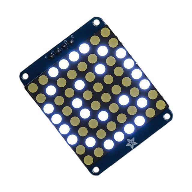 ADDRESS LED MATRIX I2C WHITE【1614】