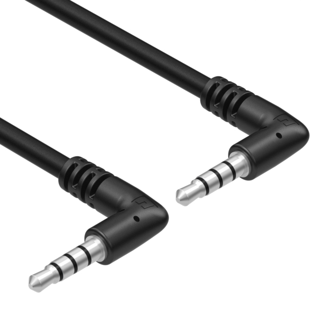 CBL 3.5MM R/A M-M 28AWG SHLD【10-02133】