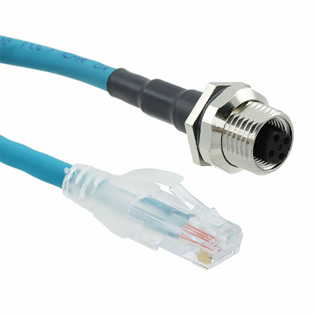 【QR04AC117 TL356】CBL ASSY CIRC 4P F TO RJ45 3.28'