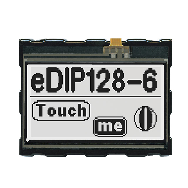 【EA EDIP128W-6LWTP】GRAPHIC DISPLAY FSTN BLACK -