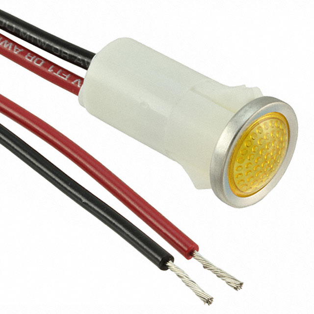 【1092D3-28V】LED PANEL INDICATOR AMBER 28V