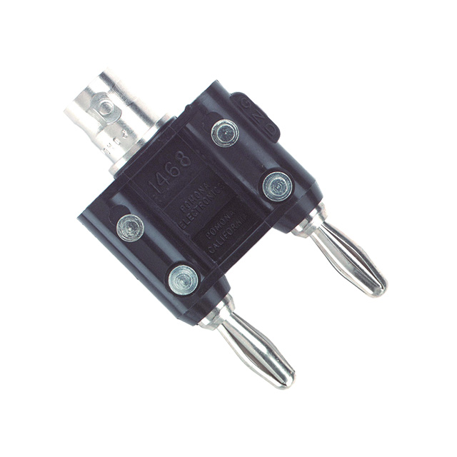 【1468】ADAPT BNC JACK TO BAN PLUG DBL