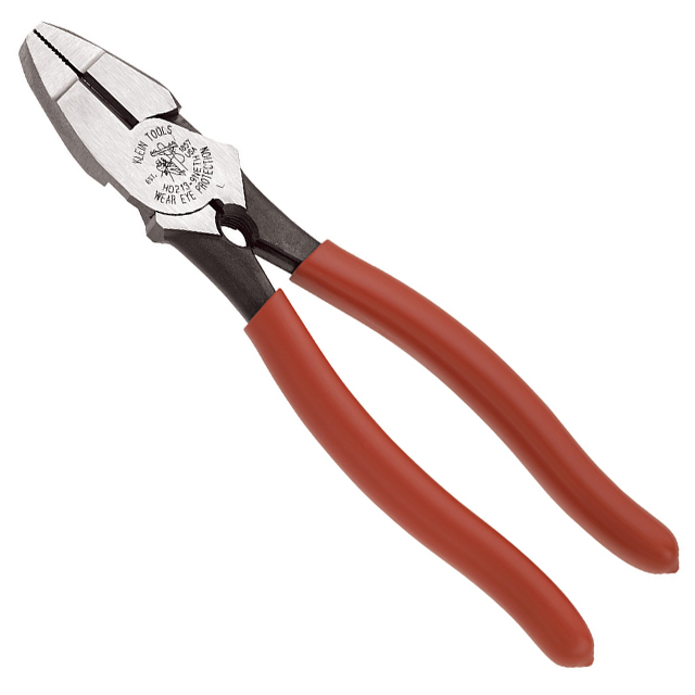 PLIERS COMBO FLAT NOSE 9.5"【HD213-9NETH】
