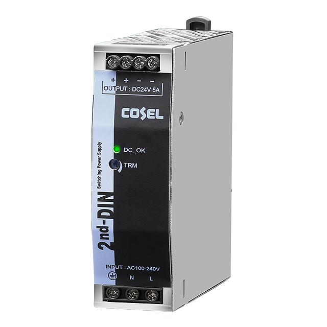 【KLEA120F-48】AC/DC DIN RAIL SUPPLY 48V 120W