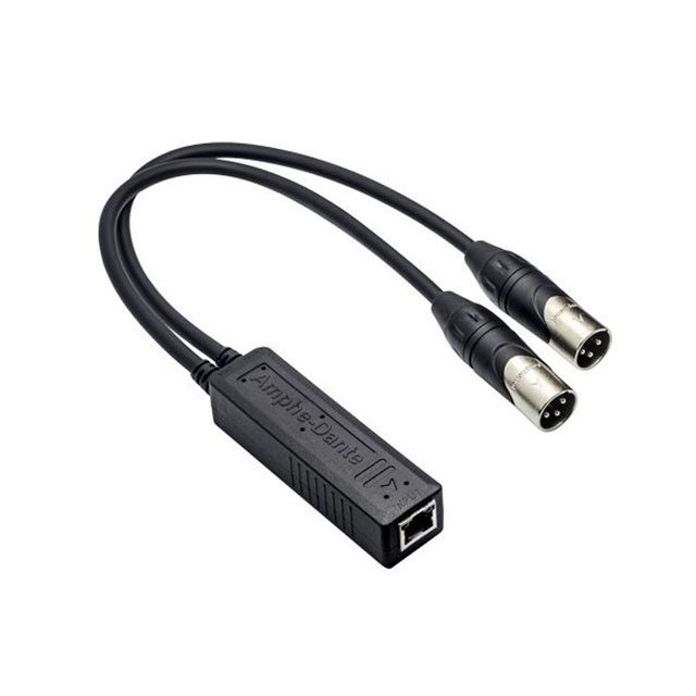 CBL ASSY DL XLR M TO RJ45 1.64'【RJD1212-0050】