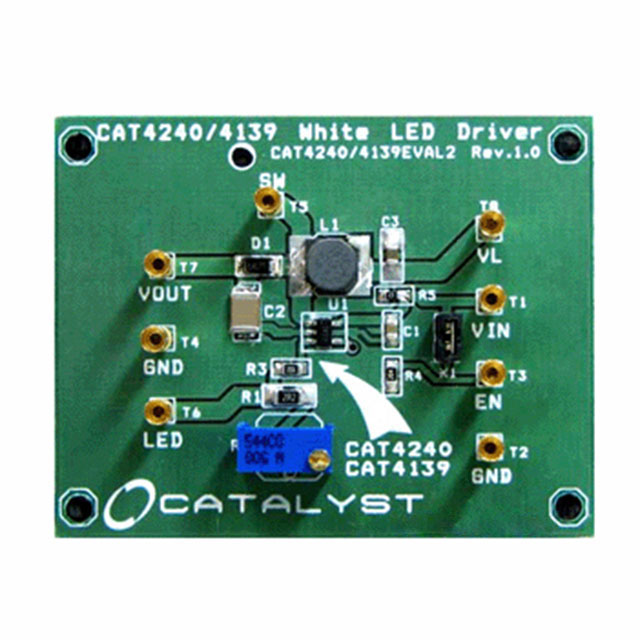 【CAT4139AGEVB】EVAL BOARD DC-DC CONV LED DVR