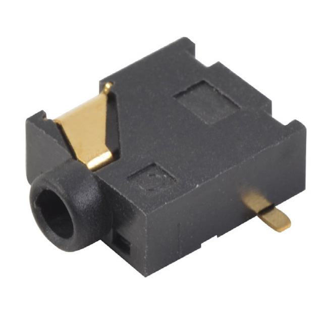 AUDIO JACK, 2.5 MM, RT, 3 CONDUC【SJ1-2513C-SMT-TR】