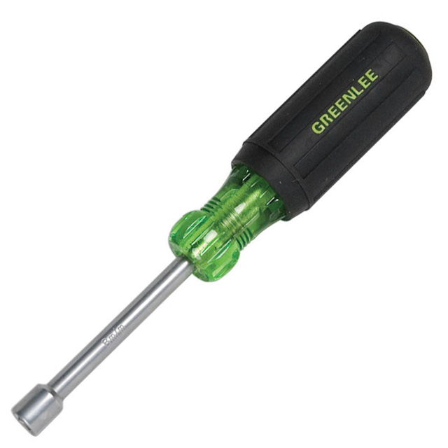 NUT DRIVER HEX SOCKET 8MM 7.32"【0253-37C】