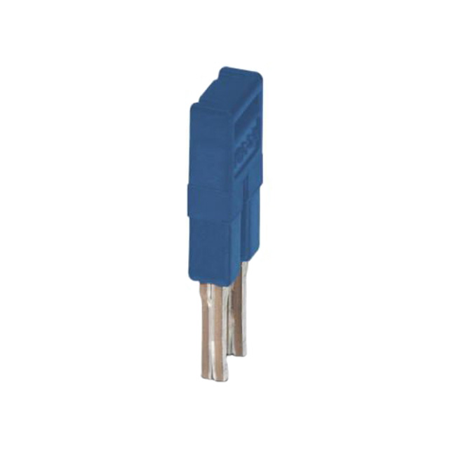 【3213086】JUMPER TERM BLK 2POS FLAT PIN