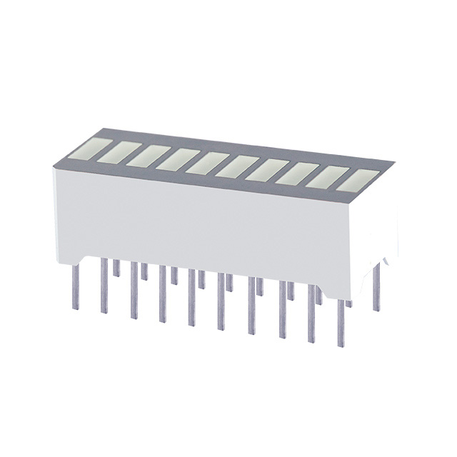 【DC10CGKWA】LED CBI 5.08X1.78MM 10SEG G VERT