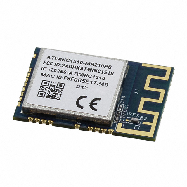 【ATWINC1510-MR210PB1952】RF TXRX MOD WIFI TH SMD