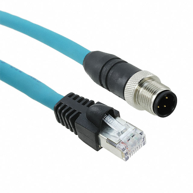 【DR04QR118 TL358】CBL ASSY CIRC 4P M TO RJ45 16.4"