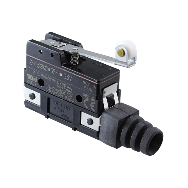 【Z-15GW2A55-B5V】SWITCH SNAP ACTION SPDT 15A 125V