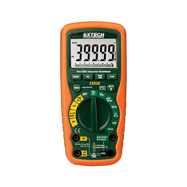 【EX530】MULTIMETER,HD,WATERPROOF 40000 C