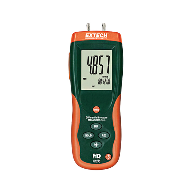 【HD750】MANOMETER WITH SOFTWARE, 5PSI