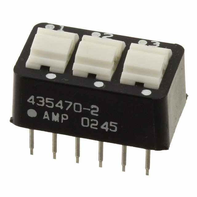 【5-435470-2】SWITCH STANDARD DIP SPDT