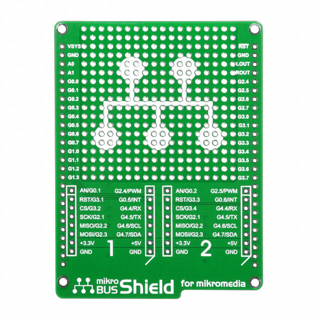 MIKROBUS SHIELD FOR MIKROMEDIA【MIKROE-1154】