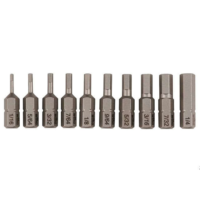 BIT SET HEX 10PC【72596】