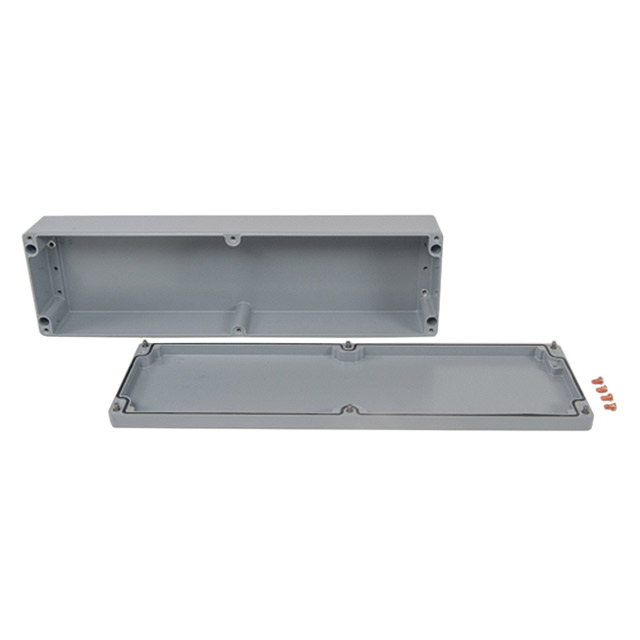 【011656090】BOX ALUM GRAY 22.05"L X 6.3"W