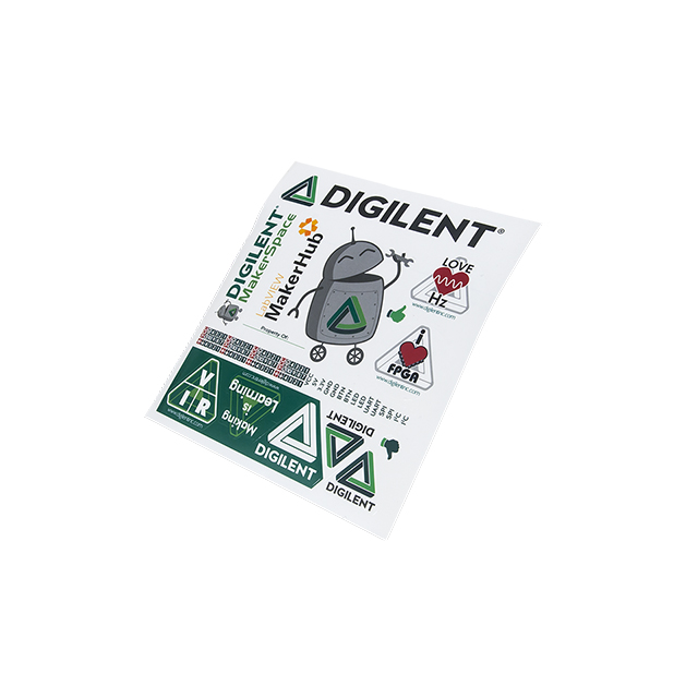 【540-021】DIGILENT STICKER SHEET