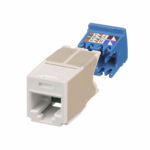 CATEGORY 6A, RJ45, 10 GB/S, 8-PO【CJ6X88TGWH】