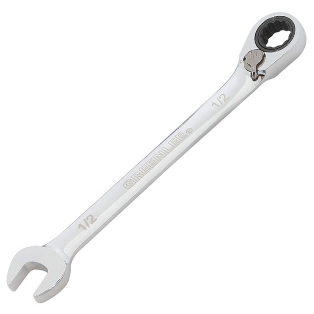 【0354-15】WRENCH COMBO RATCHET 1/2" 7.09"
