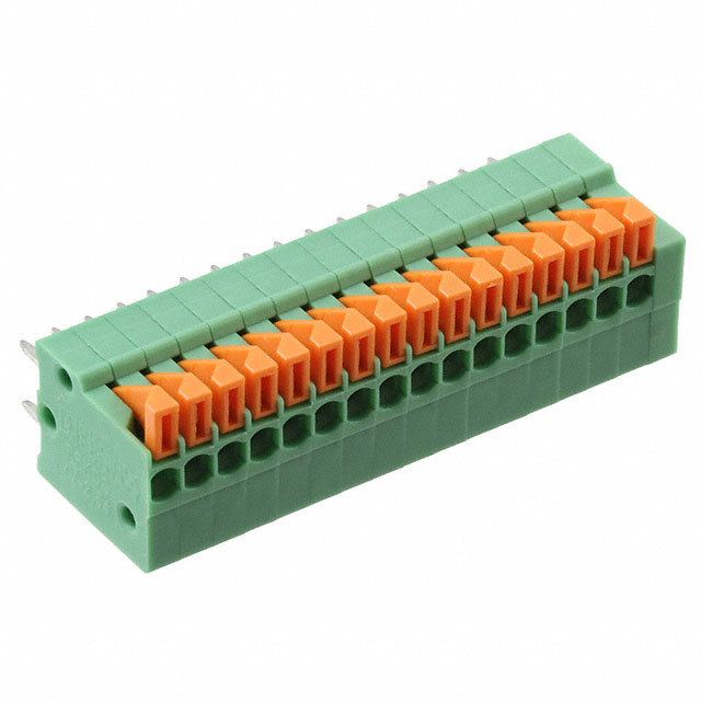 【1789074】TERM BLK 16POS 90DEG 2.54MM PCB