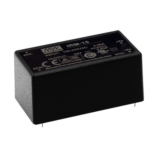 AC/DC CONVERTER 24V 15W【IRM-15-24】