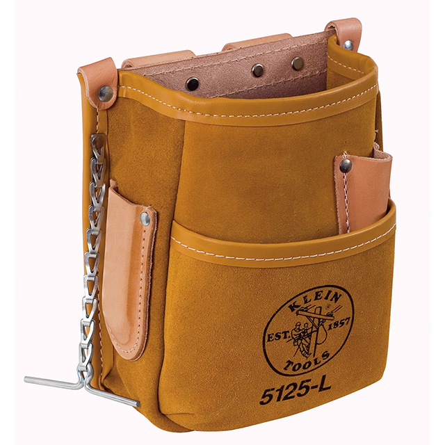 5-POCKET TOOL POUCH - LEATHER【5125L】