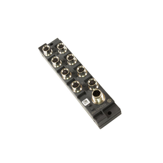 【804-CN NC032】M8 PLASTIC 8PORT 1SIG LED