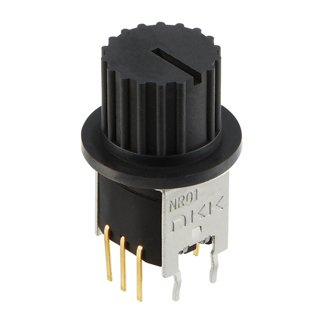 【NR01105ANG13-2A】SWITCH ROTARY 5POS 0.4VA 28V