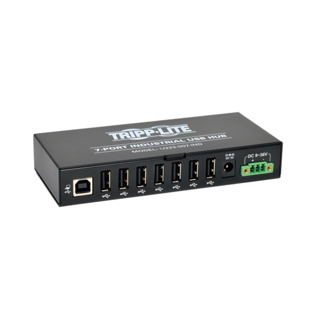 7-PORT IND USB 2.0 HUB【U223-007-IND】