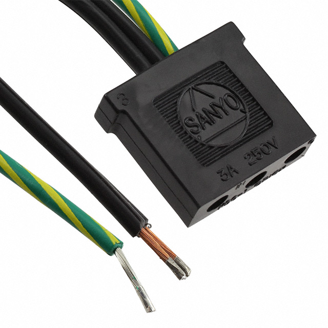 【489-007-L10】FAN CORD 120X38MM 1M (UL/CSA)