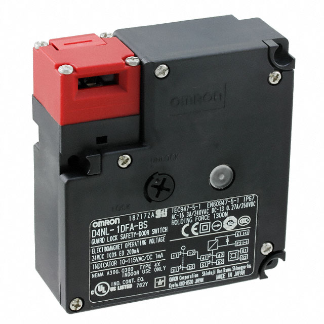 【D4NL-1DFA-BS】INTERLOCK SOLENOID RELEASE DPST
