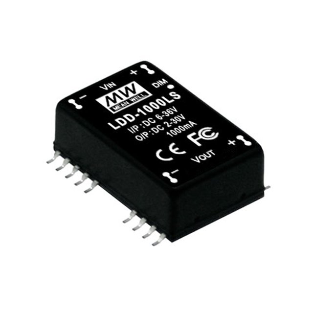 【LDD-1000LS】LED DRIVER CC BUCK 2-30V 1A