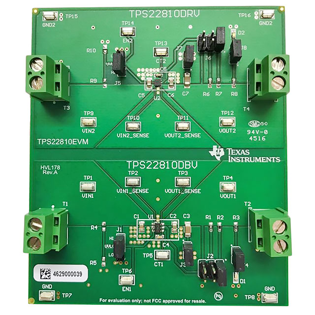 EVAL BOARD FOR TPS22810【TPS22810EVM】