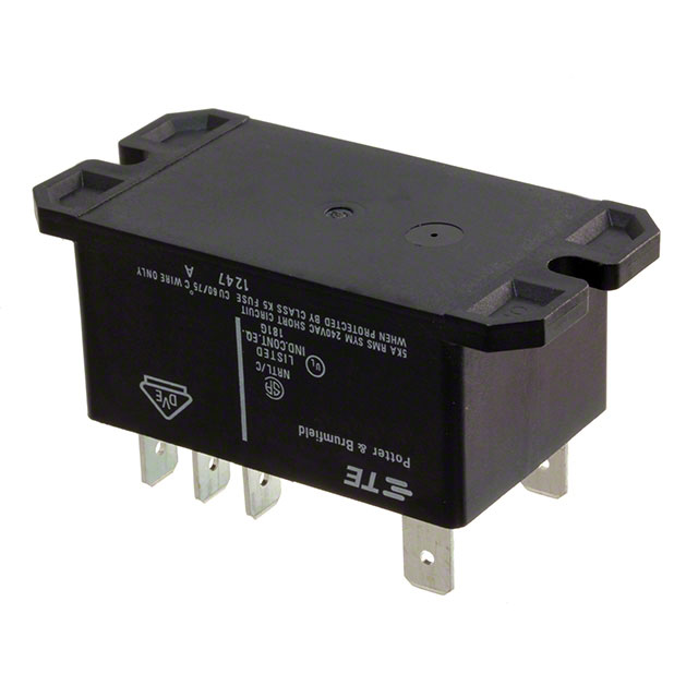【T92S11D22-12】RELAY GEN PURPOSE DPDT 30A 12V