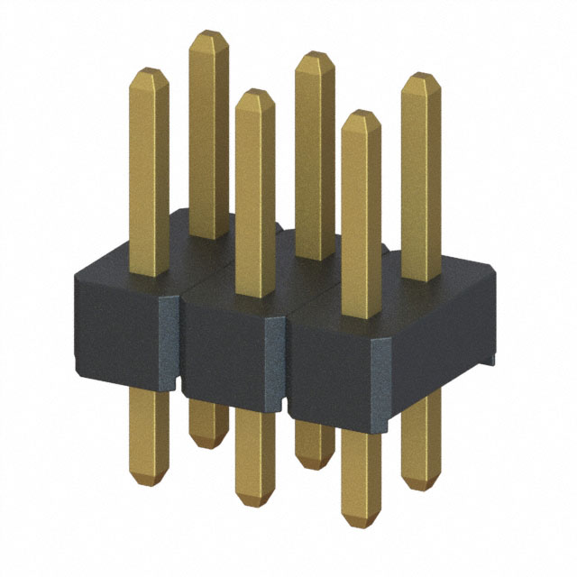 【M22-2520305】CONN HEADER VERT 6POS 2MM