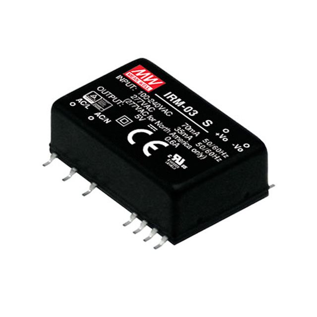 【IRM-03-9S】AC/DC CONVERTER 9V 5W