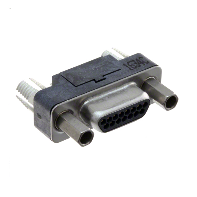 【0836129024】CONN MICRO-D PLG 15POS VERT SLDR