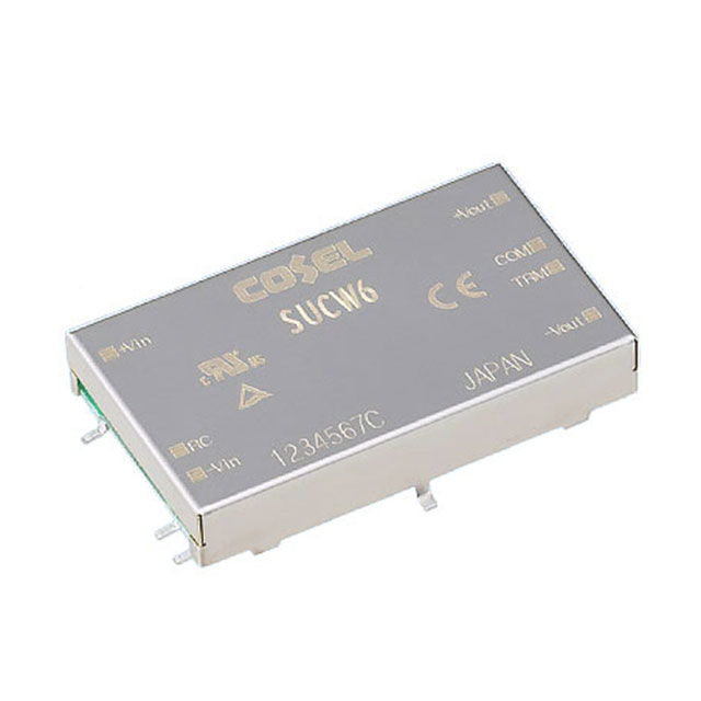 DC DC CONVERTER +/-15V 6W【SUCW61215B】