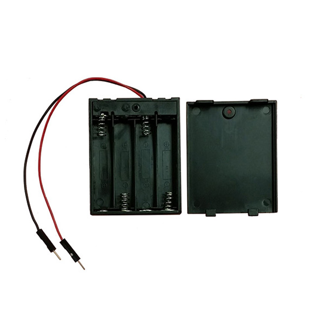【BHM-4A3】BATTERY HOLDER AAA 4 CELL LEADS