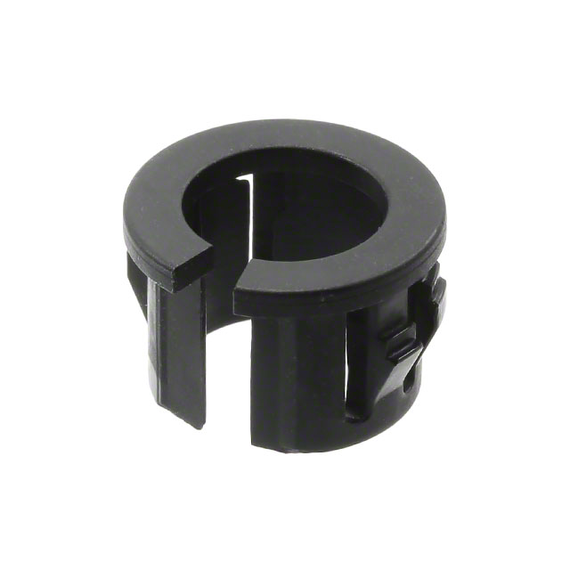 【PGSB-1216A】BUSHING SPLIT 0.480" PA66 BLACK