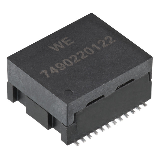 【7490220122】PULSE XFMR 1CT:1CT TX 1CT:1CT RX